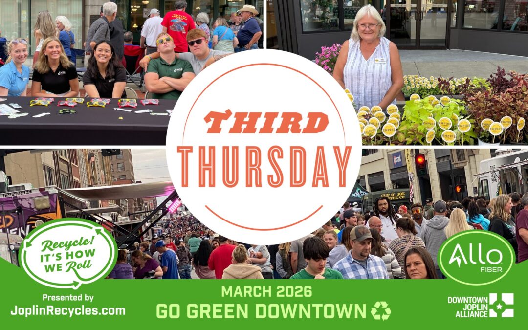 March Third Thursday–Go Green Downtown
