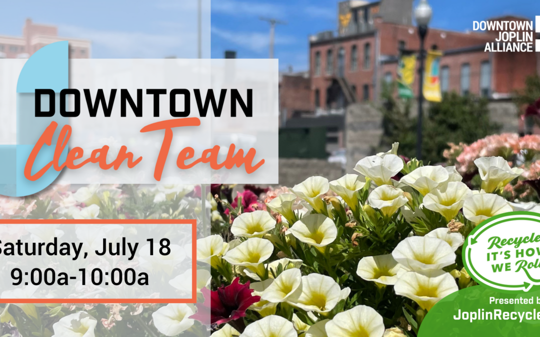 Downtown Clean Team–July 18